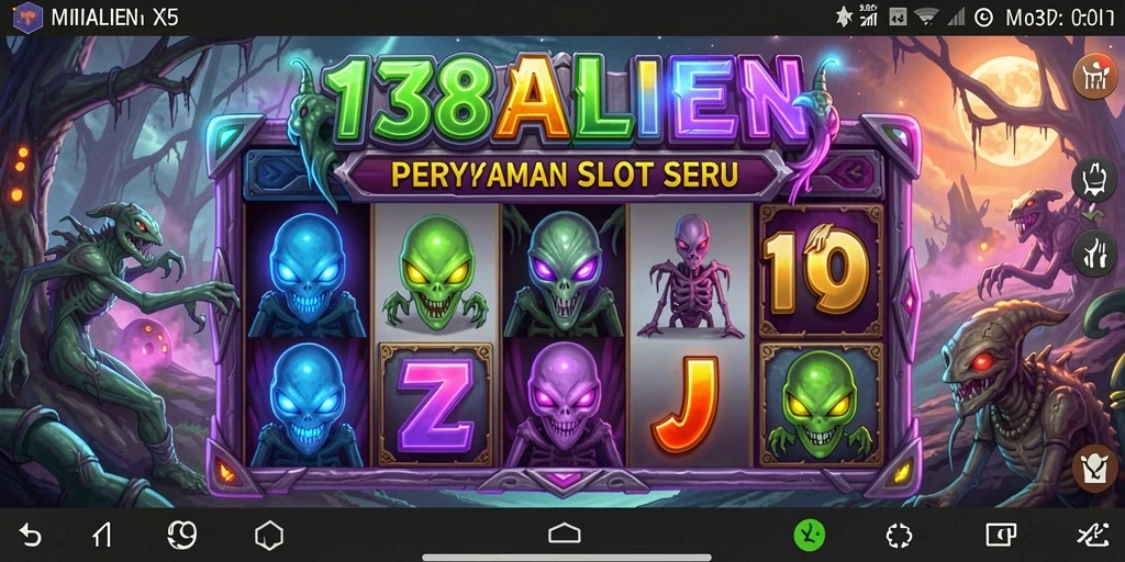 Tampilan gameplay seru dan menarik di 138ALIEN.
