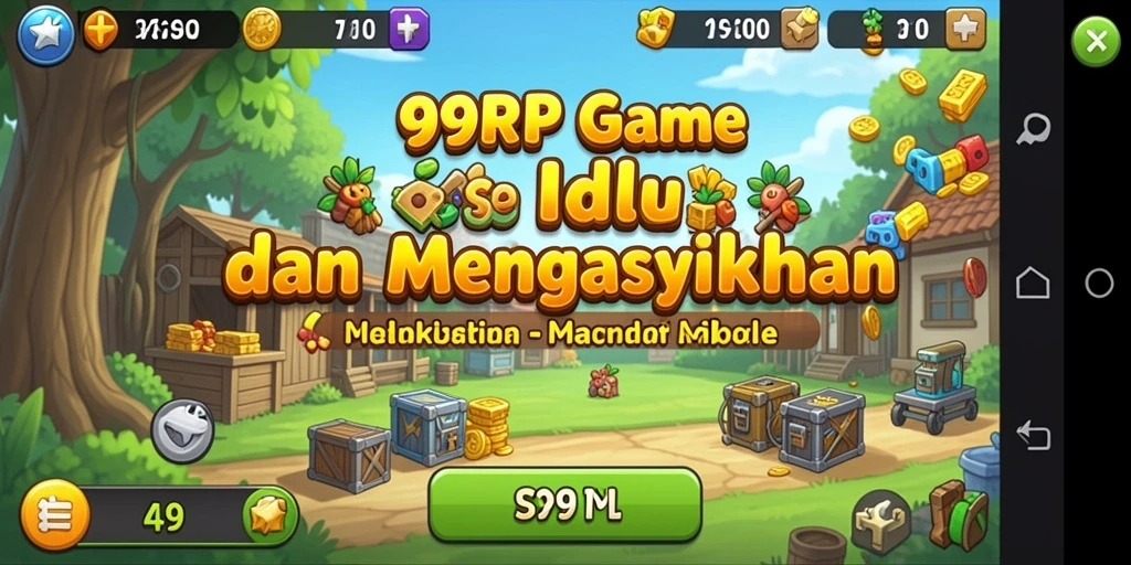 Screenshot gameplay 99RP menampilkan karakter dan antarmuka yang menarik.