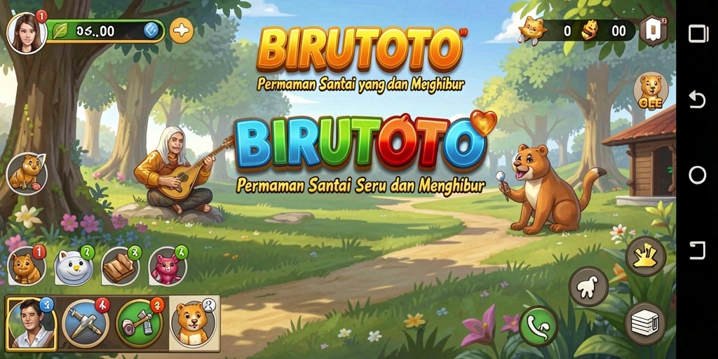 Screenshot gameplay BIRUTOTO menampilkan aksi seru dan grafis yang menarik.
