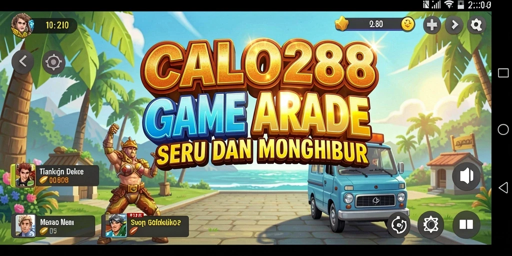 Tampilan gameplay menegangkan dari CALO288 dengan misi seru.