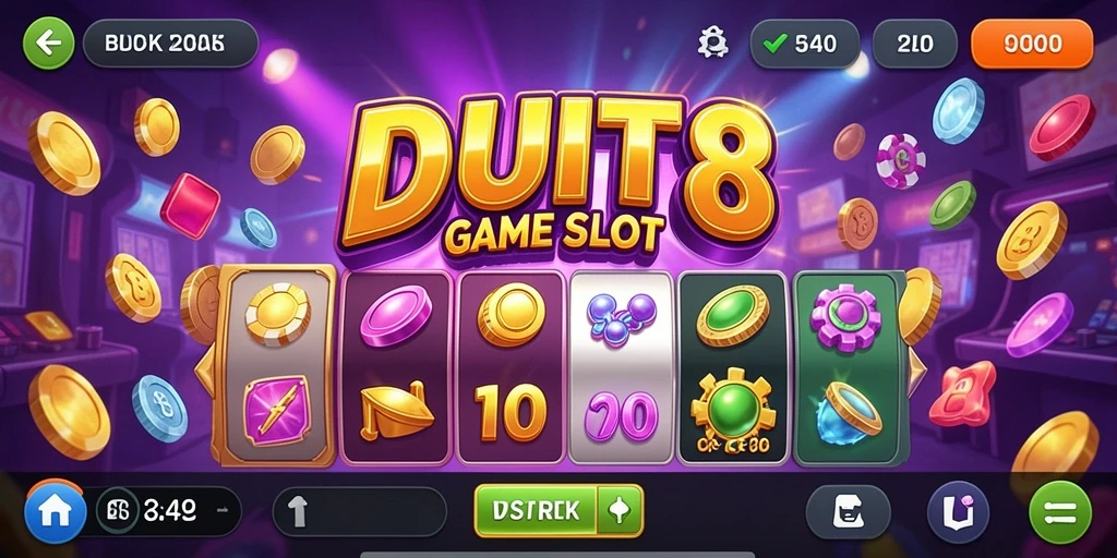 Tampilan gameplay Slot yang menarik di DUIT8.