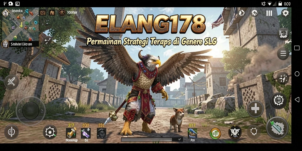 Tampilan gameplay menawan dari ELANG178 dengan elemen strategi yang mendalam.