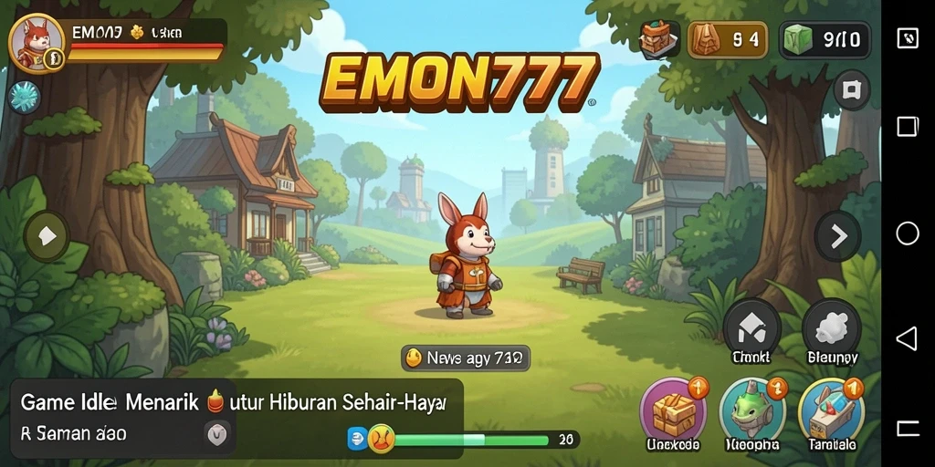 Tampilan gameplay EMON777 yang menarik dan interaktif.