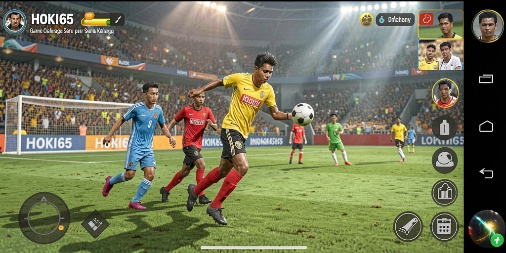 Tampilan gameplay HOKI65 yang seru dan menegangkan.