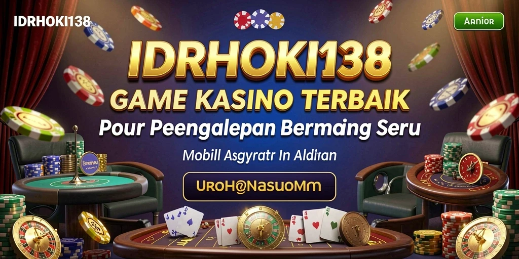 Tampilan seru dari gameplay IDRHOKI138 di kasino virtual.