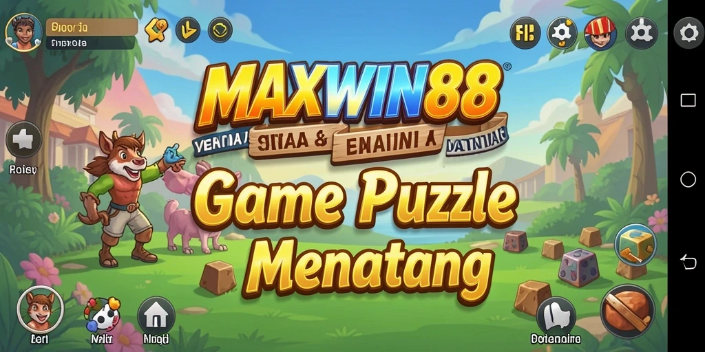 Tangkapan layar gameplay MAXWIN88, menunjukkan tantangan puzzle yang menarik.
