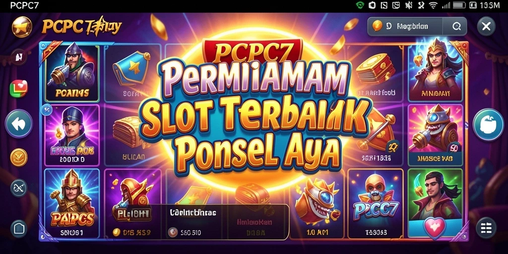 Tampilan permainan slot yang menawan dan penuh warna.