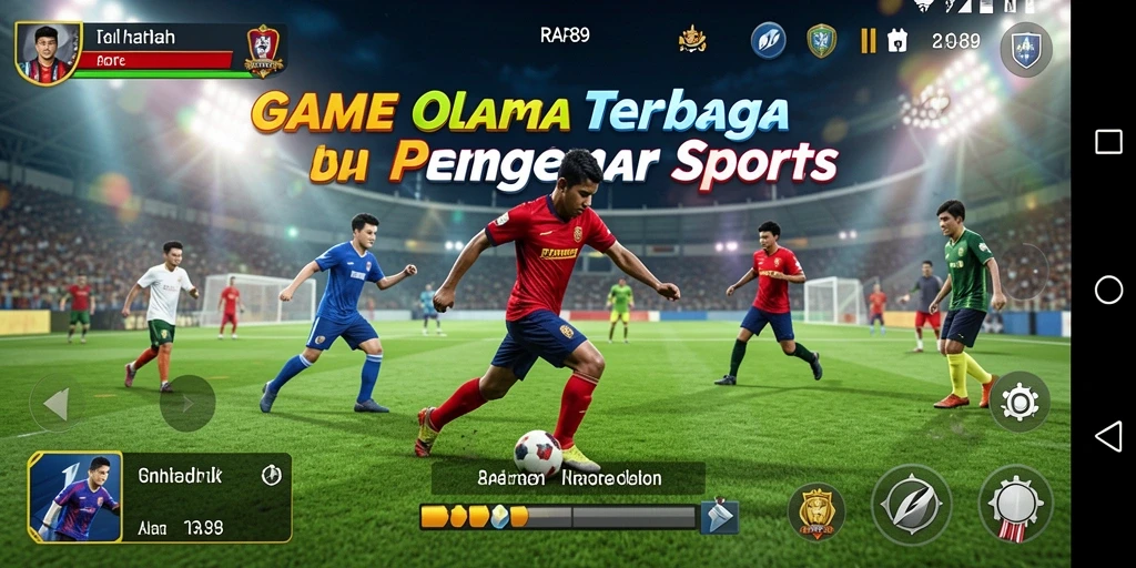 Gameplay seru dari RAP89 menampilkan aksi olahraga yang mendebarkan.