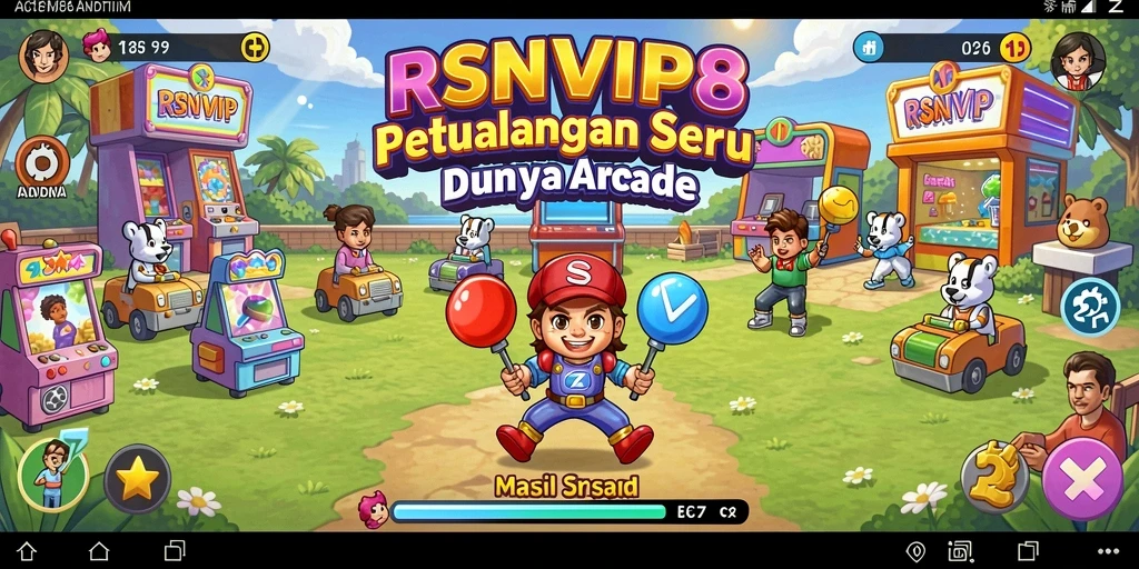 Tampilan menarik dari gameplay seru RSNVIP8 saat beraksi.