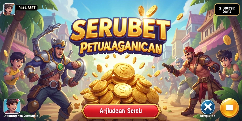 Screenshot SERUBET menampilkan aksi gameplay yang menegangkan.