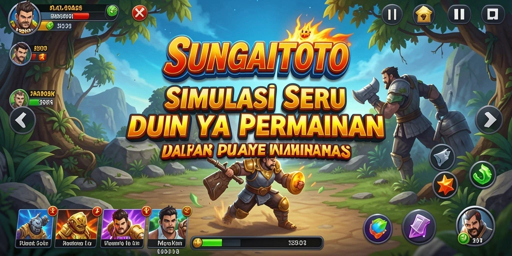 Tampilan gameplay SUNGAITOTO yang menarik dan interaktif.