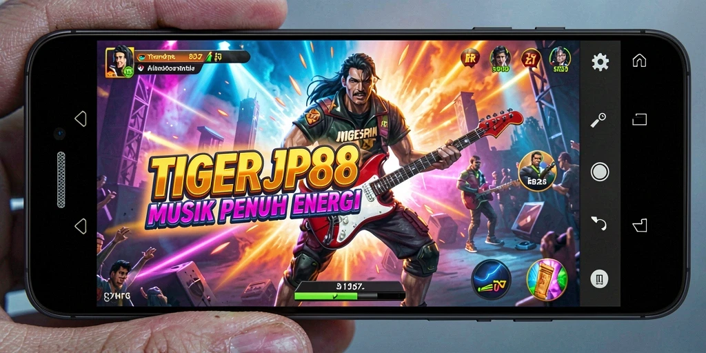 Tampilan gameplay TIGERJP88 yang menggembirakan saat dimainkan.